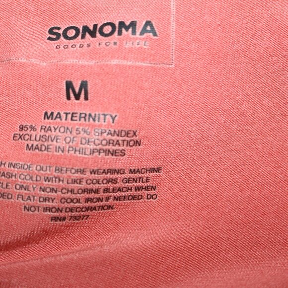 Sonoma Maternity size Medium top very stretchy fabric - Picture 5 of 6